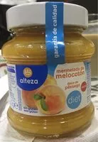 Mängden socker i Mermelada de melocotón extra diet