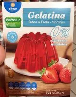 Mängden socker i Gelatina sabor a fresa