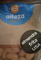 Mängden socker i Almendra sin piel frita y salada