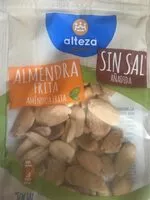 Mängden socker i Almendra frita sin sal añadida
