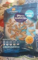 Mängden socker i Pipas tostadas con sal
