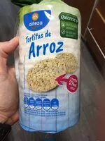Mängden socker i Tortitas de arroz