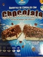 Mängden socker i barritas de cereales con chocolate
