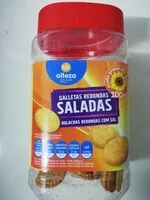 Mängden socker i Galletas redondas saladas
