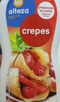 Mängden socker i Crepes