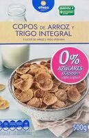 Mängden socker i Copos de arroz y trigo integral