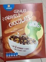 Mängden socker i Cereales caramelo y chocolate