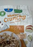 Mängden socker i Muesli crunchy con frutas