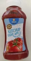 Mängden socker i Ketchup light