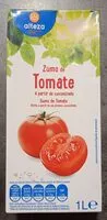 Mängden socker i Zumo de tomate