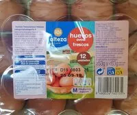 Mängden socker i Huevos frescos