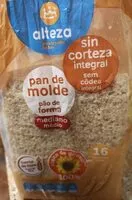 Mängden socker i Pan de molde integral