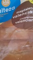 Mängden socker i Magdalenas valencianas