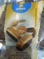 Mängden socker i Bocadito bañado con cacao