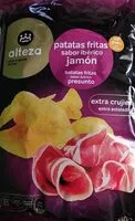 Mängden socker i Patatas fritas sabor jamón ibérico