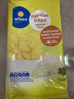 Mängden socker i Patatas fritas sabor queso mediterraneo