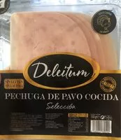Mängden socker i Pechuga de pavo cocida