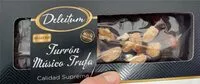 Mängden socker i Turron trufa