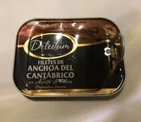 Mängden socker i Filetes de Anchoa del Catabrico