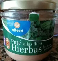 Mängden socker i Paté a las finas hierbas