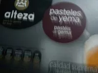 Mängden socker i Pasteles de yema