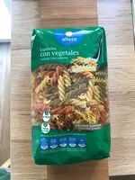 Mängden socker i espirales con vegetales