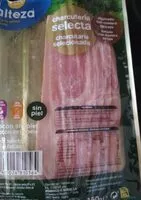 Mängden socker i Bacon sin piel