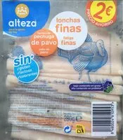 Mängden socker i Lonchas Finas de Pavo