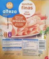 Mängden socker i Pechuga de pavo braseada