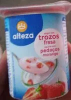 Mängden socker i Yogur con trozos