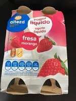 Mängden socker i Yogur liquido fresa