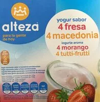 Mängden socker i Yogures de sabores