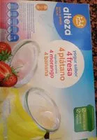 Mängden socker i Yogur sabor fresa y platano