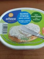 Mängden socker i Queso crema para untar con finas hierbas
