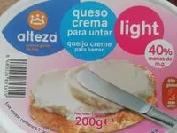 Mängden socker i Queso crema para untar light