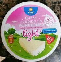 Mängden socker i Queso fundido en porciones