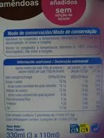 Mängden socker i Bombon almendrado  sin azucares