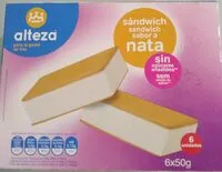 Mängden socker i Sandwich sabor a nata