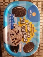 Mängden socker i Helado galletas al cacao