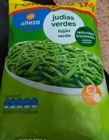 Mängden socker i Judias verdes