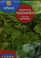Mängden socker i Espinaca troceada