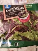 Mängden socker i Ensalada mezcla brotes tiernos