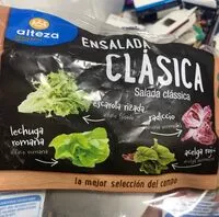 Mängden socker i Ensalada clasica