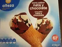 Mängden socker i Cono sabor nata y chocolate