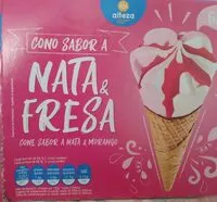 Mängden socker i Cono sabor a nata y fresa