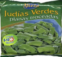 Mängden socker i Judías verdes Alteza