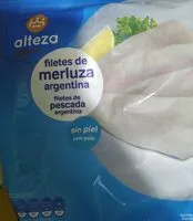 Mängden socker i Filetes de merluza argentina