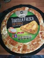 Mängden socker i Tortilla fresca con cebolla