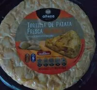 Mängden socker i Tortilla de patata fresca sin cebolla
