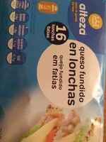 Mängden socker i Queso fundido en lonchas